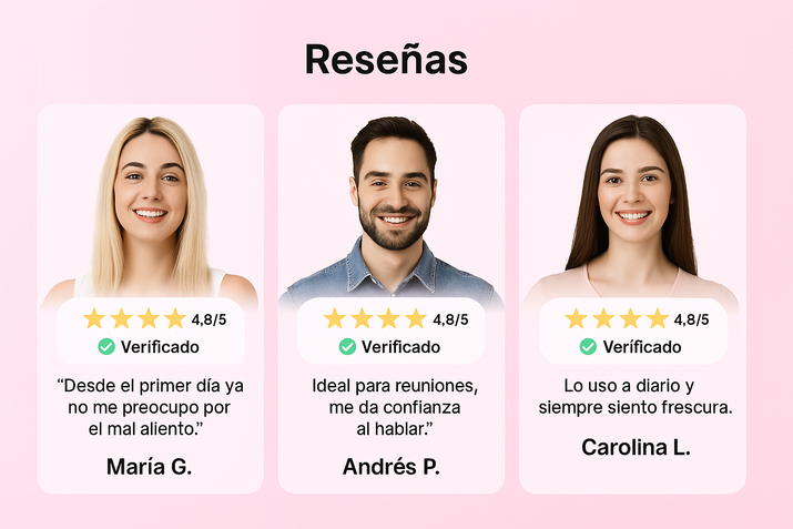 Frescoría - Refrescante bucal